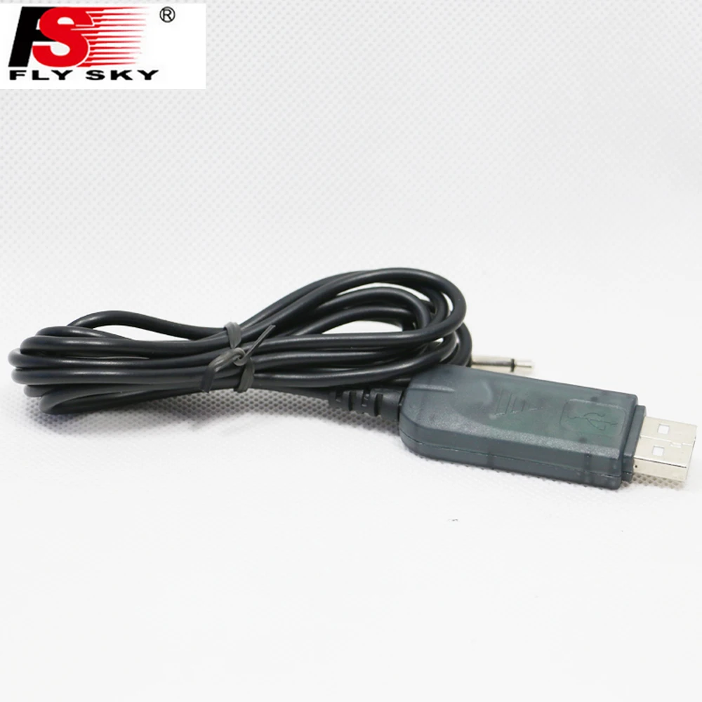 1 takim Ile Flysky FS SM100 RC USB симулятор полета FMS Kablo Helikopter Controller 2.4G|Детали и аксессуары| |