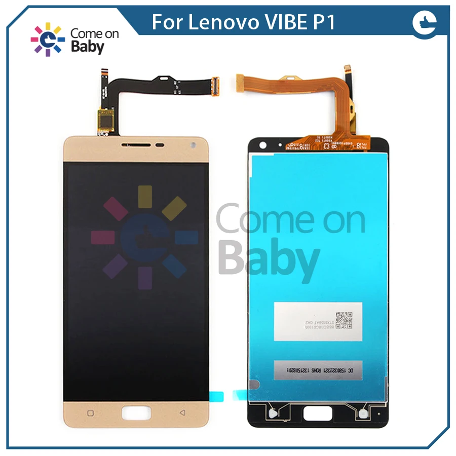 Для lenovo vibe P1 P1c72 P1a42 p1c58 p1 Turbo Pro P1MC50 ЖК дисплей + оригинальный кодирующий