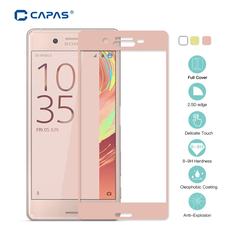 Для Sony Xperia X F5121 закаленное стекло Защита экрана Dual F5122 оригинальные capas 3D