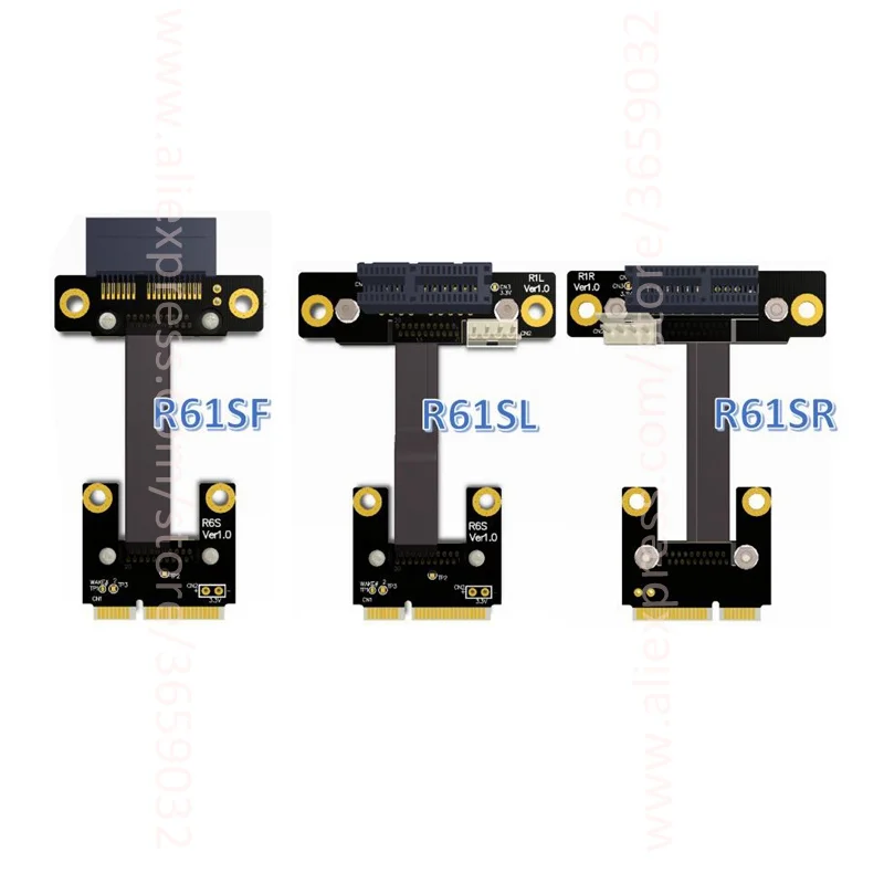 8 Гбит/с Mini PCI e mPCIe WAN WiFi к PCIe x1 E 1x карта адаптера Райзера Gen3.0 ленточный кабель pci для
