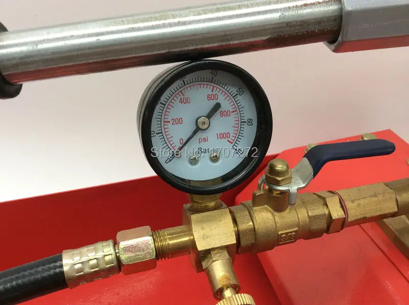 Вакуумный водяной насос с ручным механизмом МПа для проверки давления воды