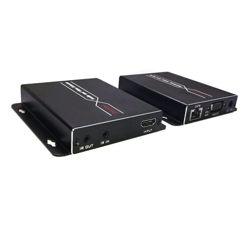 HDBaseT HDMI удлинитель 70 м от RJ45 CAT6 Lan адаптер кабеля 4K 3D EDID/IR/RS232 управления PoC к питанию