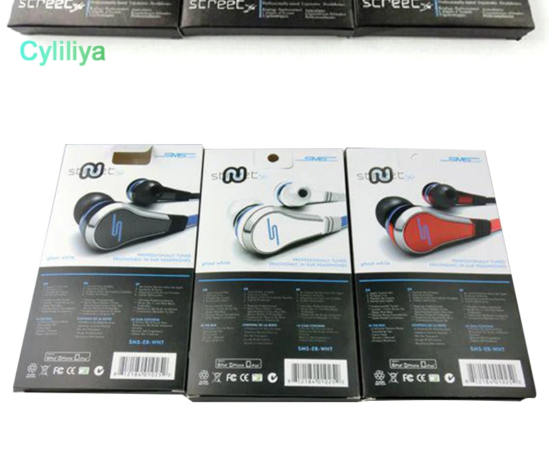 Наушники вкладыши Audio 50 cent X100 Mini с микрофоном и кнопкой отключения звука уличные