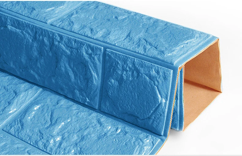 Diy Детская комната 3d Кирпич из вспененного полиэтилена панели обоев домашние мягкие украшения стены Бумага самоклеящаяся с рисунком кирпичи Papel де W109