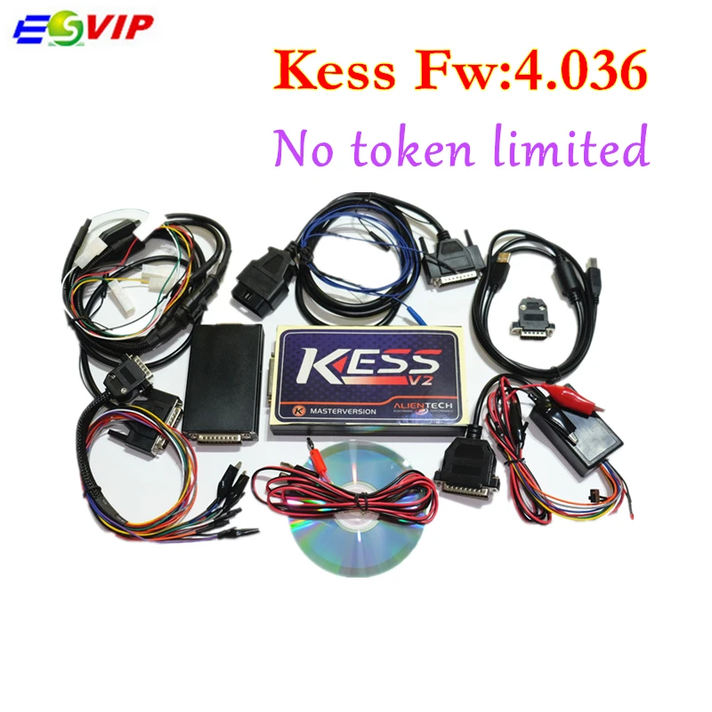 Лучший V2.35 без маркера Kess V4.036 Основной блок с фильтрами Мурата KESS V2 мастер ЭКЮ