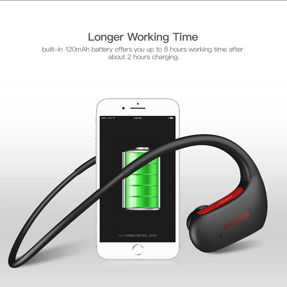 DACOM L05 Bluetooth наушники горячее надувательство высокое качество Бас IPX7