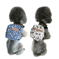 cute french bulldog terrier bag dog backpack school carrier for small dogs with leash lead for cat puppies animal s l accessory