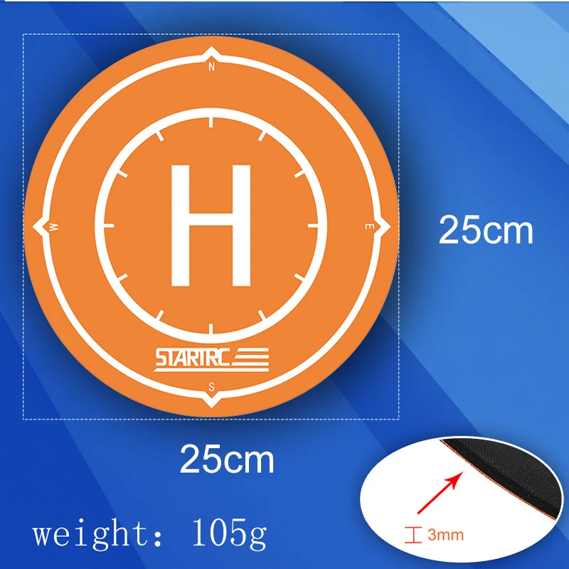 STARTRC DJI Spark посадочный стояночный фартук helipad для DJI Spark Mavic Drone Radiolink F110 миниатюрный Дрон Квадрокоптер