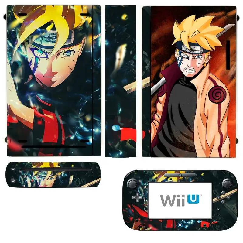 Игровая виниловая Защитная Наклейка для nintendo wii U и контроллера Скины наклейки s