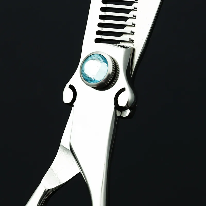 

Purple Dragon 6 inch Sword Series Type Hair Scissors Set High Quality Barber Salon Scissors for Hairdressers Professional