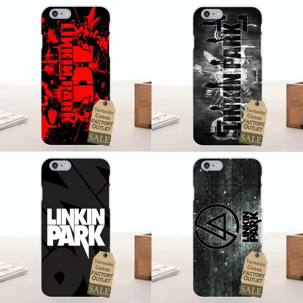 Tpwxnx для Apple iPhone X 4 4S 5 5C SE 6 6S 7 8 Plus LG G4 G5 G6 K4 K7 K8 K10 TPU чехол Rock Band Burning Linkin