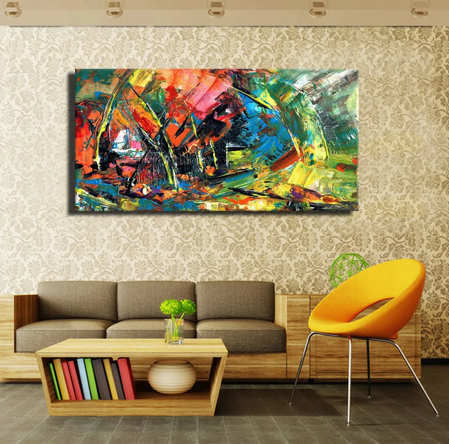 

Wall Art Cuadros Wild The Boat Race Wall Oil Painting Prints On Canvas No Frame Pictures For Living Room Home decor No Framed
