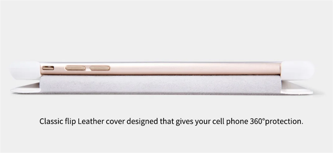 Чехол-книжка для iphone 7 8, чехол для iphone 7+ 8+ PLUS Nillkin Qin, винтажный кожаный чехол с карманом для карт, флип-чехол для iphone 8 для телефона