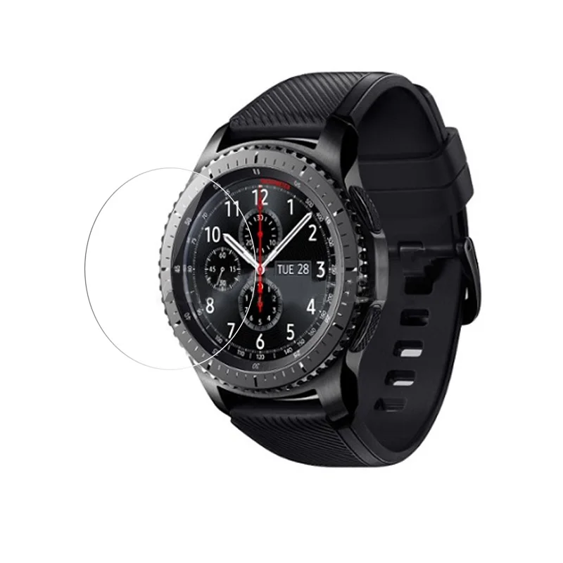 2 шт./1 шт. 9H закаленное стекло для samsung gear S3 Защитная пленка экрана 2.5D стеклянная
