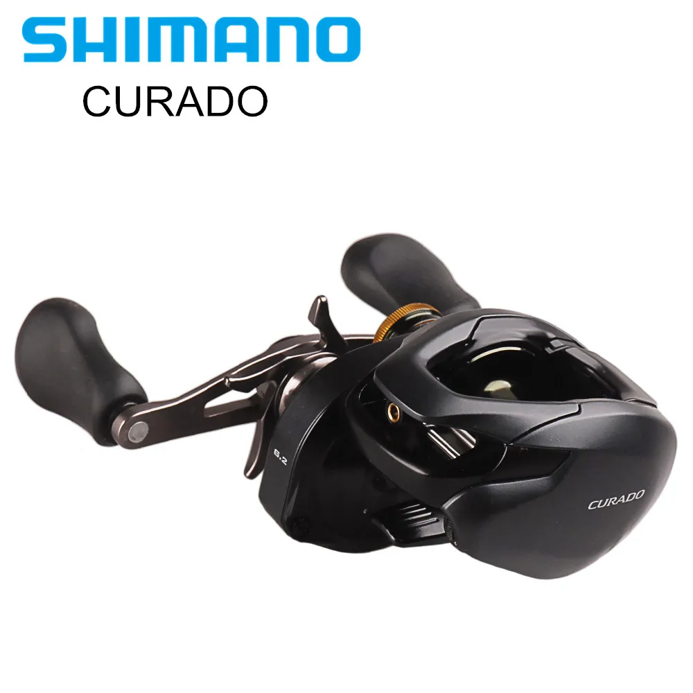 Оригинальная Низкопрофильная Рыболовная катушка SHIMANO CURADO K 200/201 200HG/201HG 6 + 1BB с