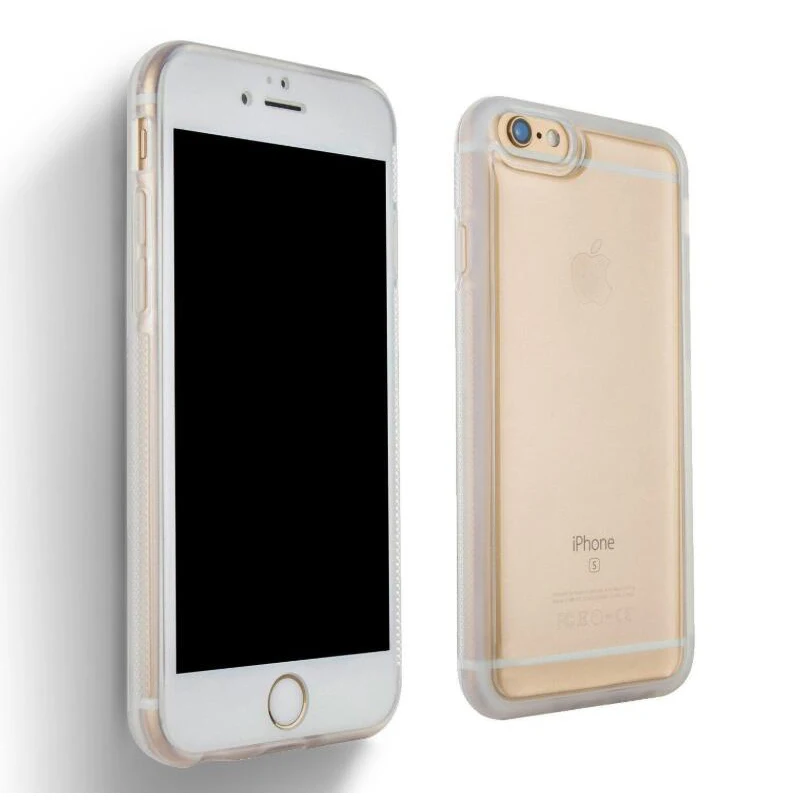 Прозрачный чехол для iPhone 5 5S SE телефона с защитой от гравитации 6 7 8 Plus X XR XS MAX