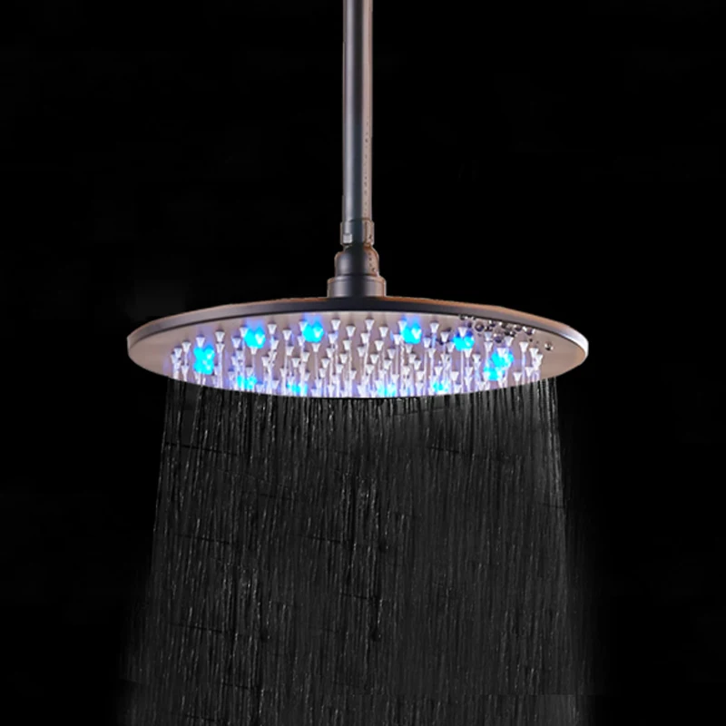 Uythner три светодиодный А изменение цвета с температурой настенный Rainful душевая