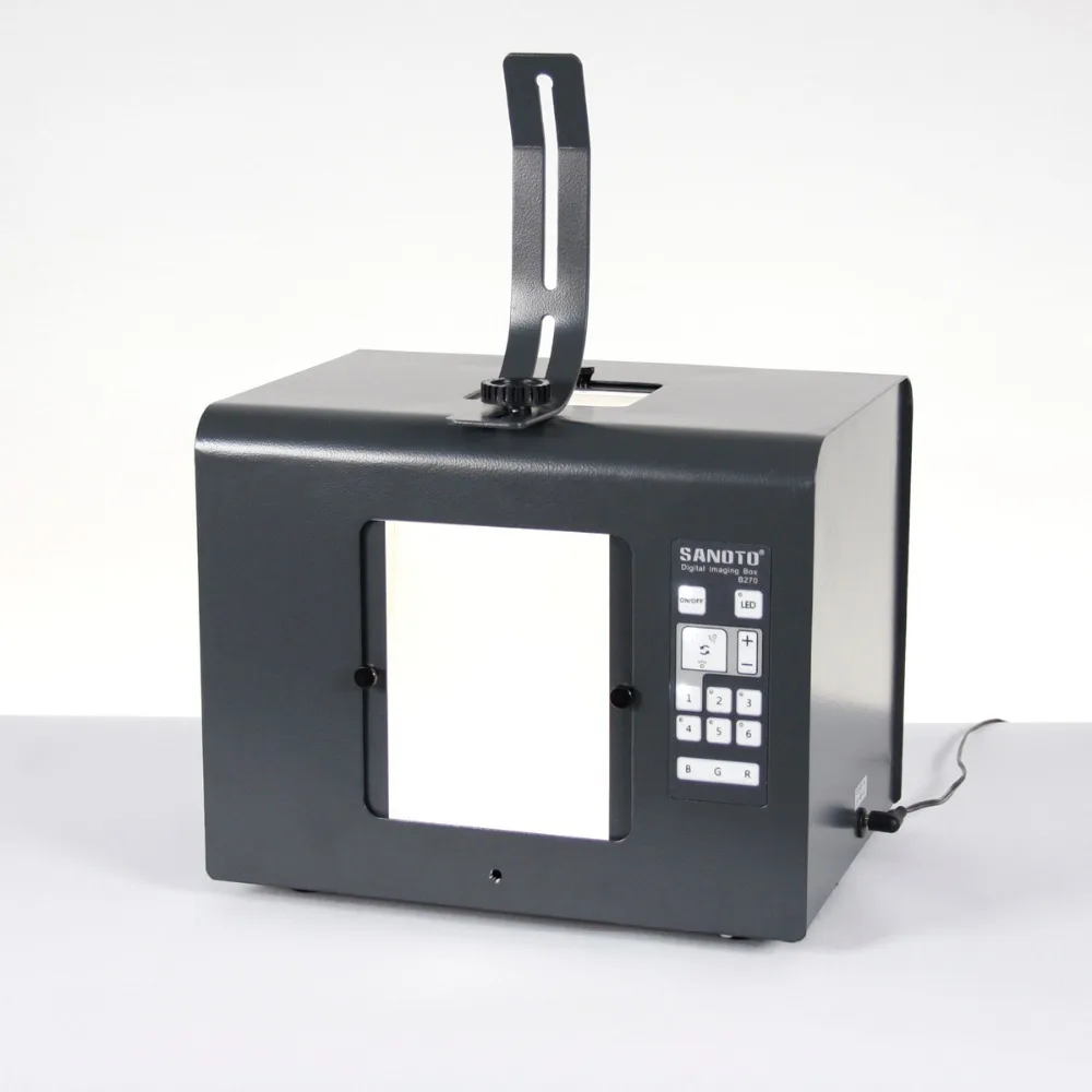 SANOTO светодиодный мини фото фон для студийной фотосъемки с регулируемой яркостью