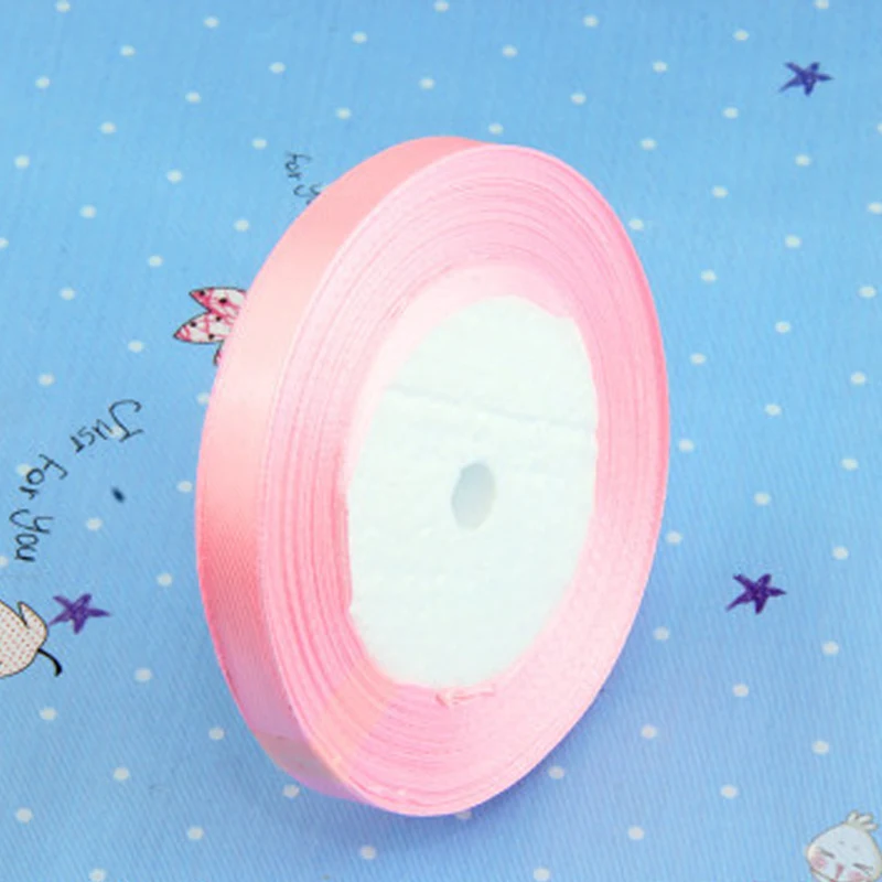 Длина 23 м ширина 1 см diy Рождественское украшение Репсовая лента сатин для