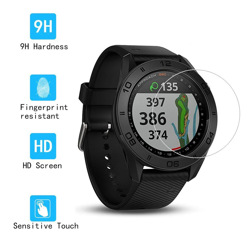 3 шт./упаковка протектор экрана для часов Garmin touchs60 закаленное стекло 2.5D