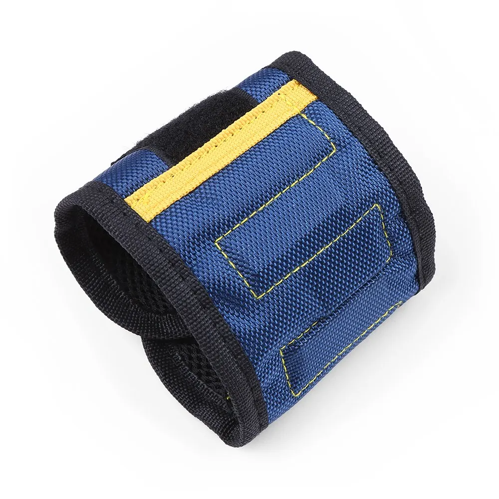 Magnetic Wristband Small Parts Adsorption Tool Bag Electrician Wrist Belt Screws Nails Drill Bits Holder Tools organizer | Инструменты