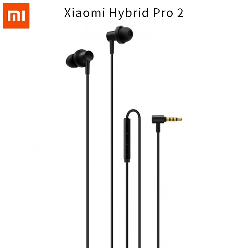 100% оригинальные Xiaomi Hybrid Pro 2 HD наушники с двойным тройным драйвером динамические