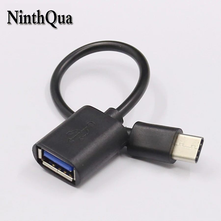 NinthQua 1 шт. OTG Type C USB штекер к 3 0/2 0 гнездовой разъем адаптер для телефона компьютера