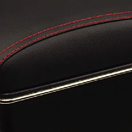 Red Кожаный ящик для хранения подлокотников для автомобиля hyundai Accent 2007 2008 2009 2010 2011 Запчасти для салона автомобиля - Название цвета: Red