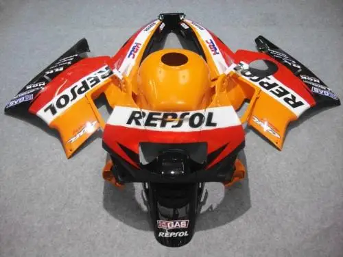 Пластиковые обтекатели для HONDA CBR 600 F2 комплект обтекателей 1991 1992 1993 1994 оранжевый