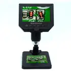 Цифровой электронный микроскоп, портативный эндоскоп с увеличительной камерой 4,3 дюйма, МП, HD, печатная плата, микроскопы для ремонта материнской платы