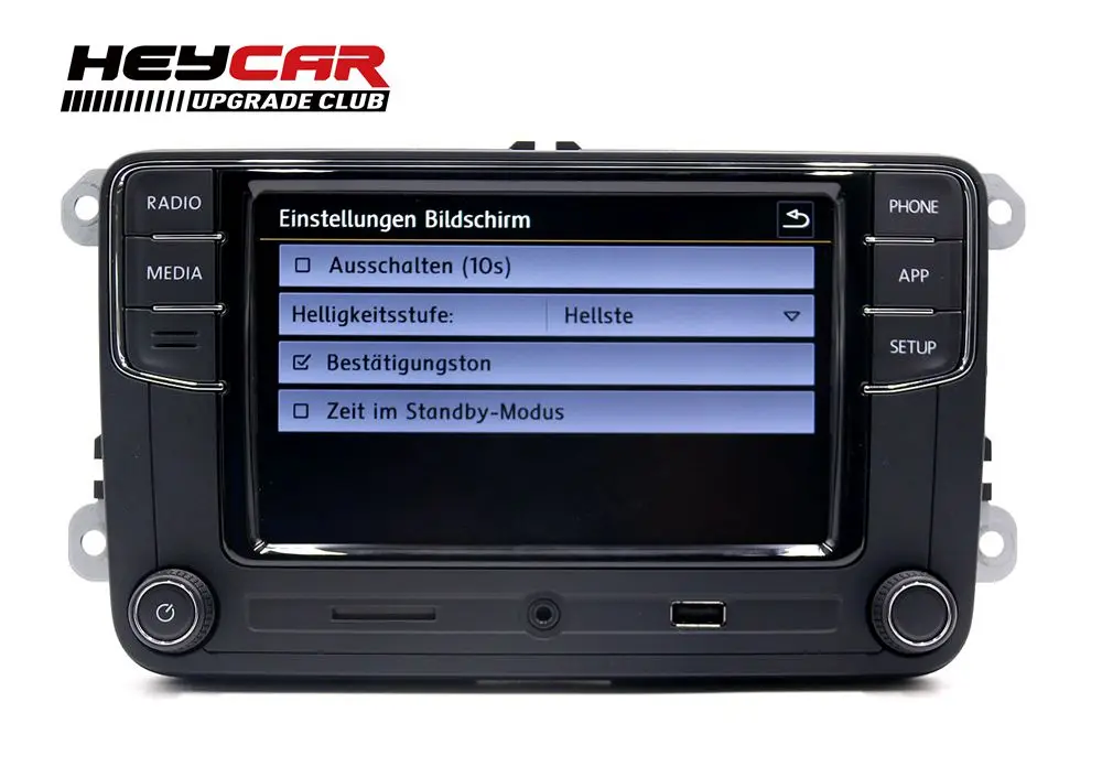 Немецкая версия RCD330 Plus CarPlay радио для VW Golf 5 Jetta MK5 MK6 CC Tiguan Passat B6 B7 Polo 6RD 035