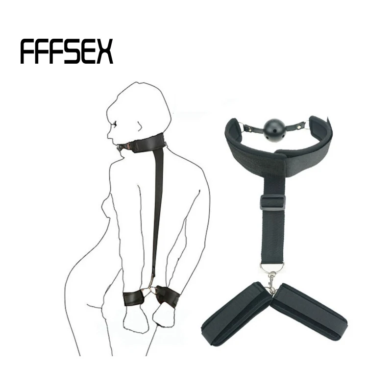 FFFSEX БДСМ бондаж секс игрушки Женское Эротическое Сексуальное белье наручники