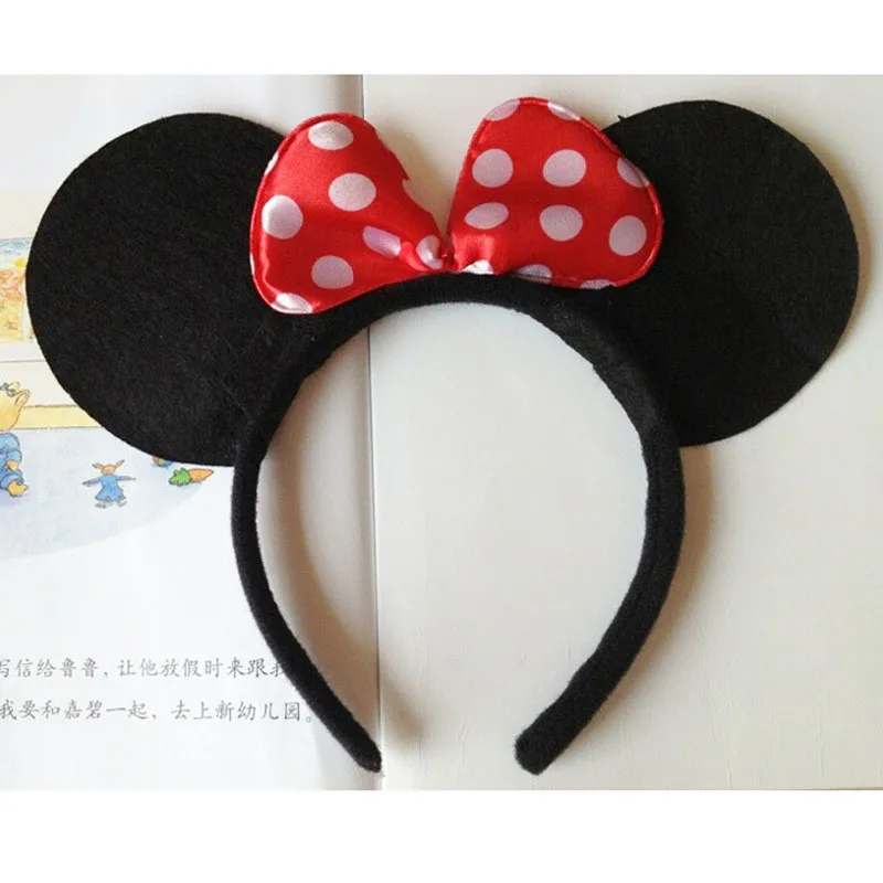 Повязки на голову с ушками Минни и Микки Мауса 12 шт.|kids girl|party favorskids kids |