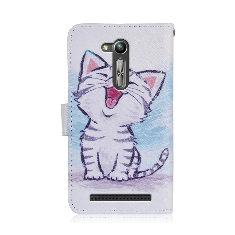 Чехол-книжка для Asus Zenfone GO ZB450KL ZB452KG ZB 450KL 452KG 450 452 ТПУ из искусственной кожи |