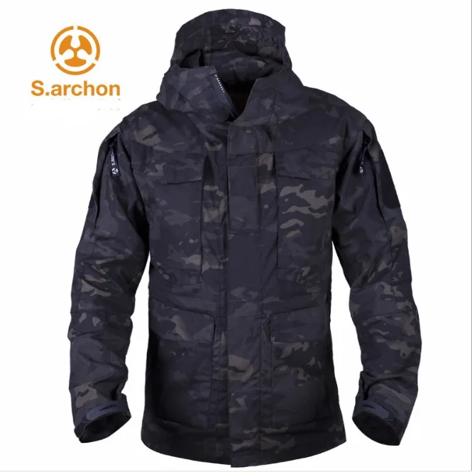 Мужская Тактическая Военная одежда US Army M65 куртка Multicam Jaqueta Masculina Inverno Masculino
