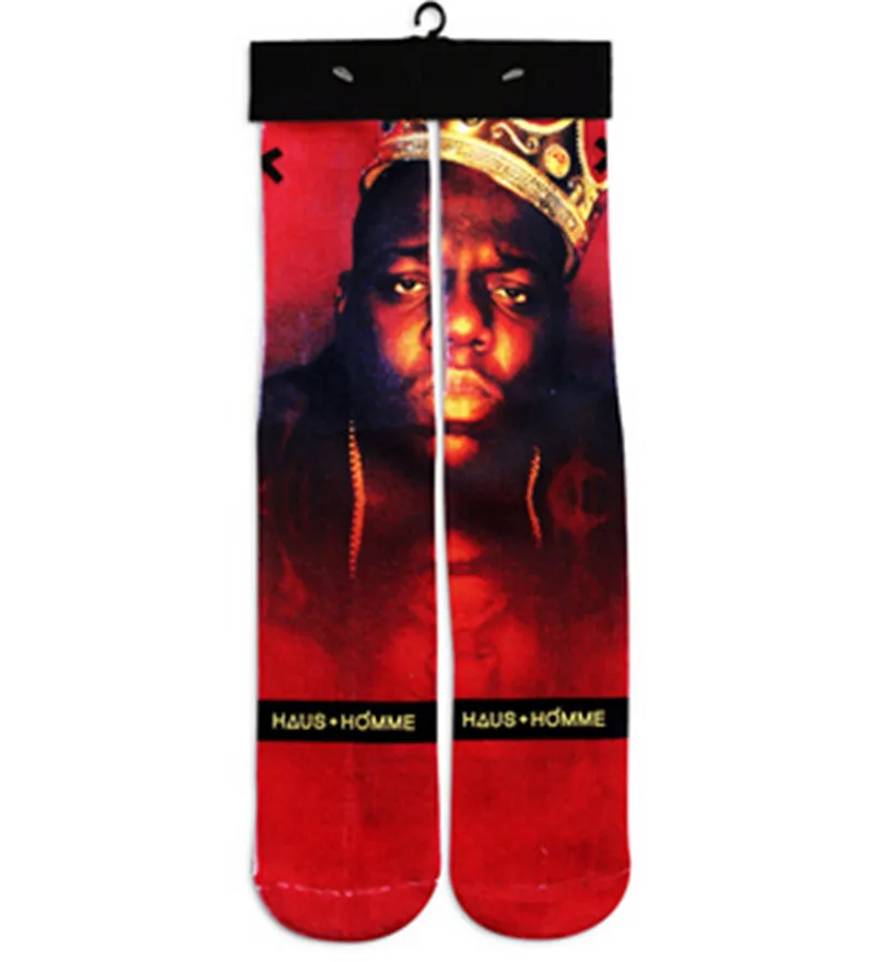 3d character biggle small/2pac/Bob Mary socks  funny women men Socks fashion High Socks long Sock calcetines hombre 2018