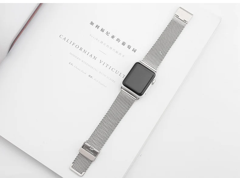 Кутить ремешок для часов, Миланская петля, ремешок для наручных часов Apple Watch, версия 1, 2, 3, 42 мм, 38 мм, версия Нержавеющая сталь ремешок для наручных часов iwatch серии 4 40 мм 44 ремень