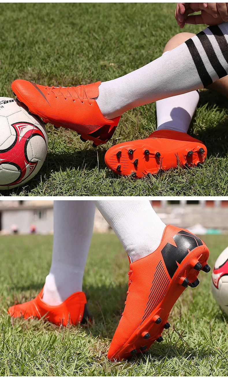 Дышащие мужские футбольные бутсы Chuteira Futebol, оригинальные футбольные бутсы для мальчиков, мужские кроссовки для тренировок