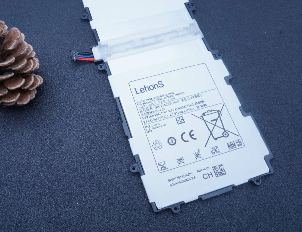 LehonS 1x7000 мАч запасная батарея для планшета Samsung Galaxy Tab 2 Note 10 1 P5100 P5110 N8000 N8010 N8020 SP3676B1A