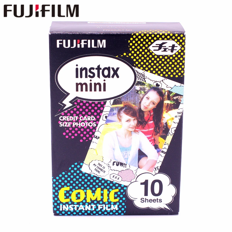 Оригинальная пленка Fujifilm Fuji Instax Mini 8 комиксов плёнки 10 листов для мини 11 7