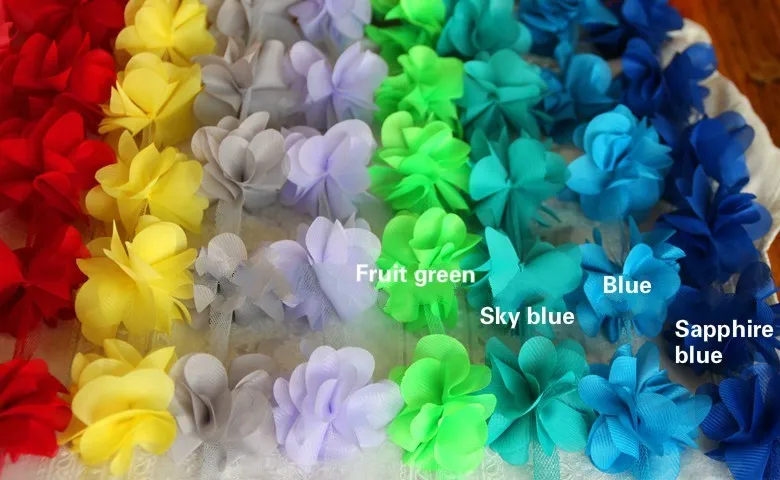 10 ярдов/партия Цветочные букеты из шифона | Дом и сад