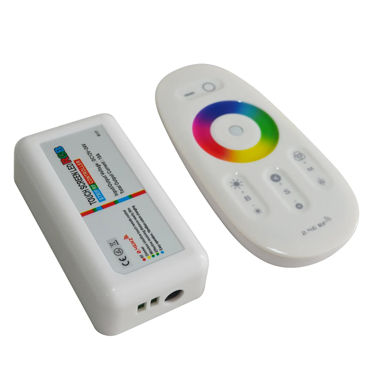 LED лампочка 2 4 г сенсорный экран Экран RGB светодиодный Управление Системы полоски