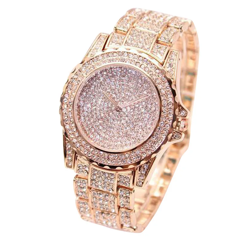 

Women Fashion Luxury Diamonds Analog Quartz Vogue Watches quartz Watch wristwatches Women Wholesale#2AP23