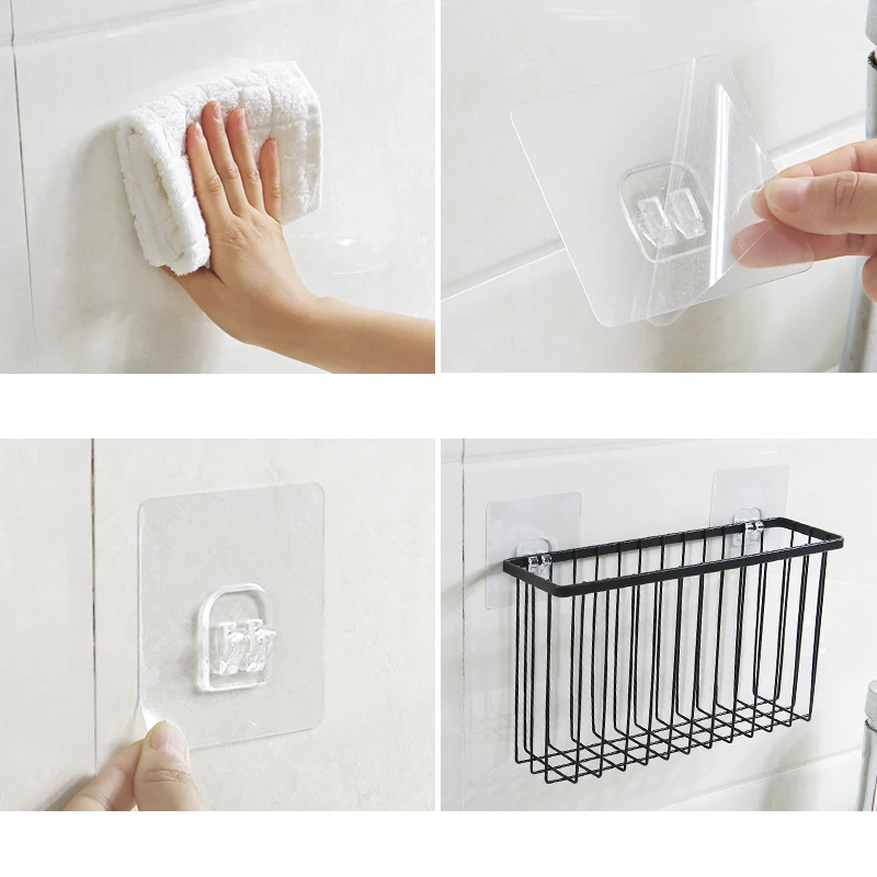 Simple Style Iron Storage Basket Organizer Home Rack For Bathroom Wall Shelf Kitchen Sundries | Дом и сад