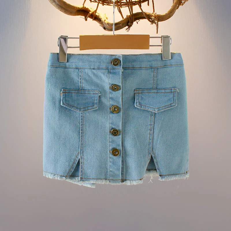 Детские юбки-пачки для маленьких детей джинсы-Карандаш девочек детские