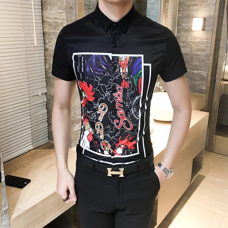 Новая летняя рубашка с принтом на большом пенисе и надписью night wind