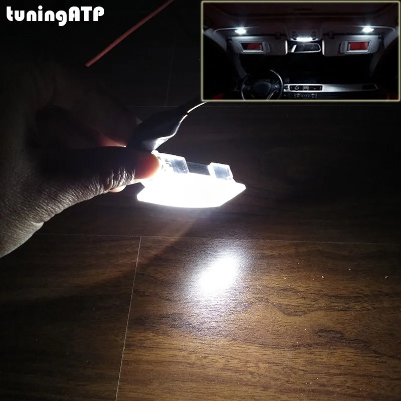 2x светодиодный солнцезащитный щиток для салона зеркальный светильник лампы SKODA