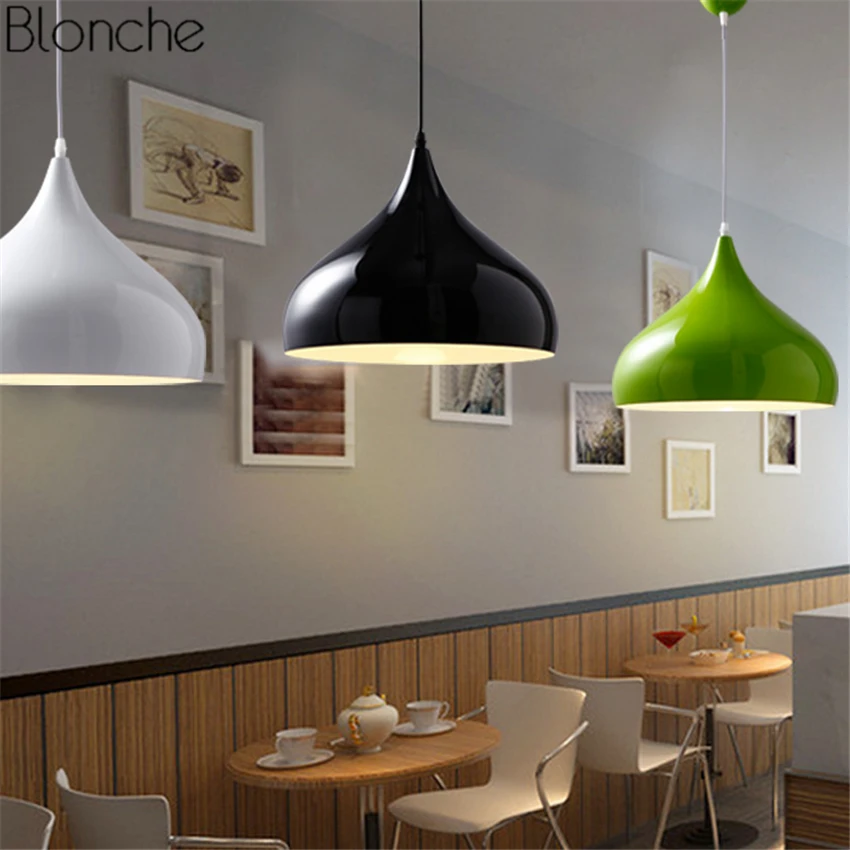 Скандинавские красочные алюминиевые подвесные светильники LED Тыква Подвесная