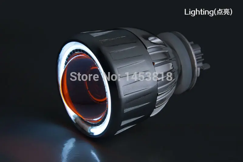 2GC корпус из алюминиевого сплава CCFL Angel Eye 35 Вт 2 5 дюймов Авто H1 H4 H7 HID объектив