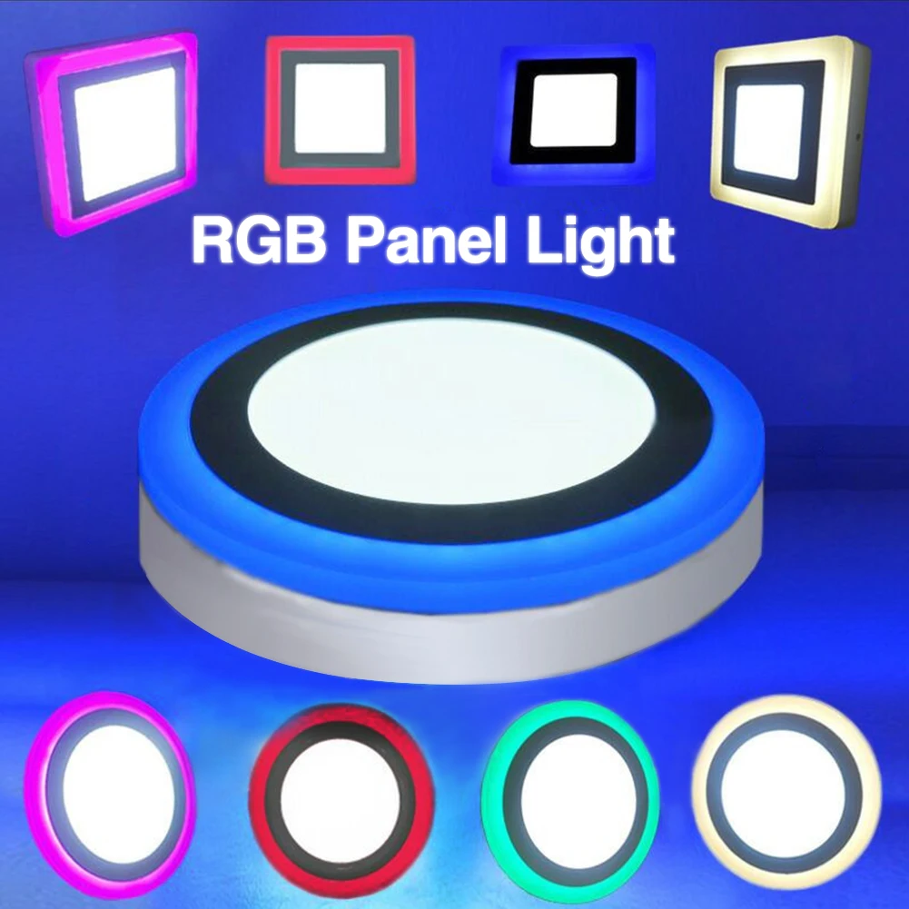 TSLEEN современный RGB потолочный светильник RGB+ холодный белый+ теплый белый умный светодиодный светильник современный потолочный светильник для гостиной